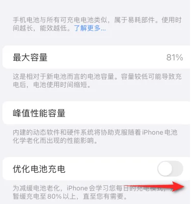 缙云苹果15维修分享iPhone15充电到80%就充不进电了怎么办 