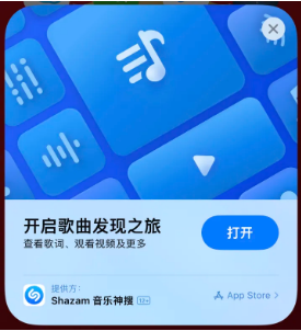 缙云苹果14维修站分享iPhone14音乐识别功能使用方法 