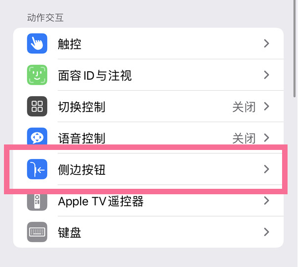 缙云苹果14维修店分享iPhone14 Plus侧键双击下载功能关闭方法 